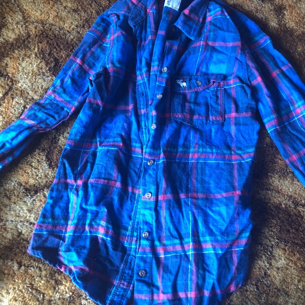 Abercrombie flannel shirt